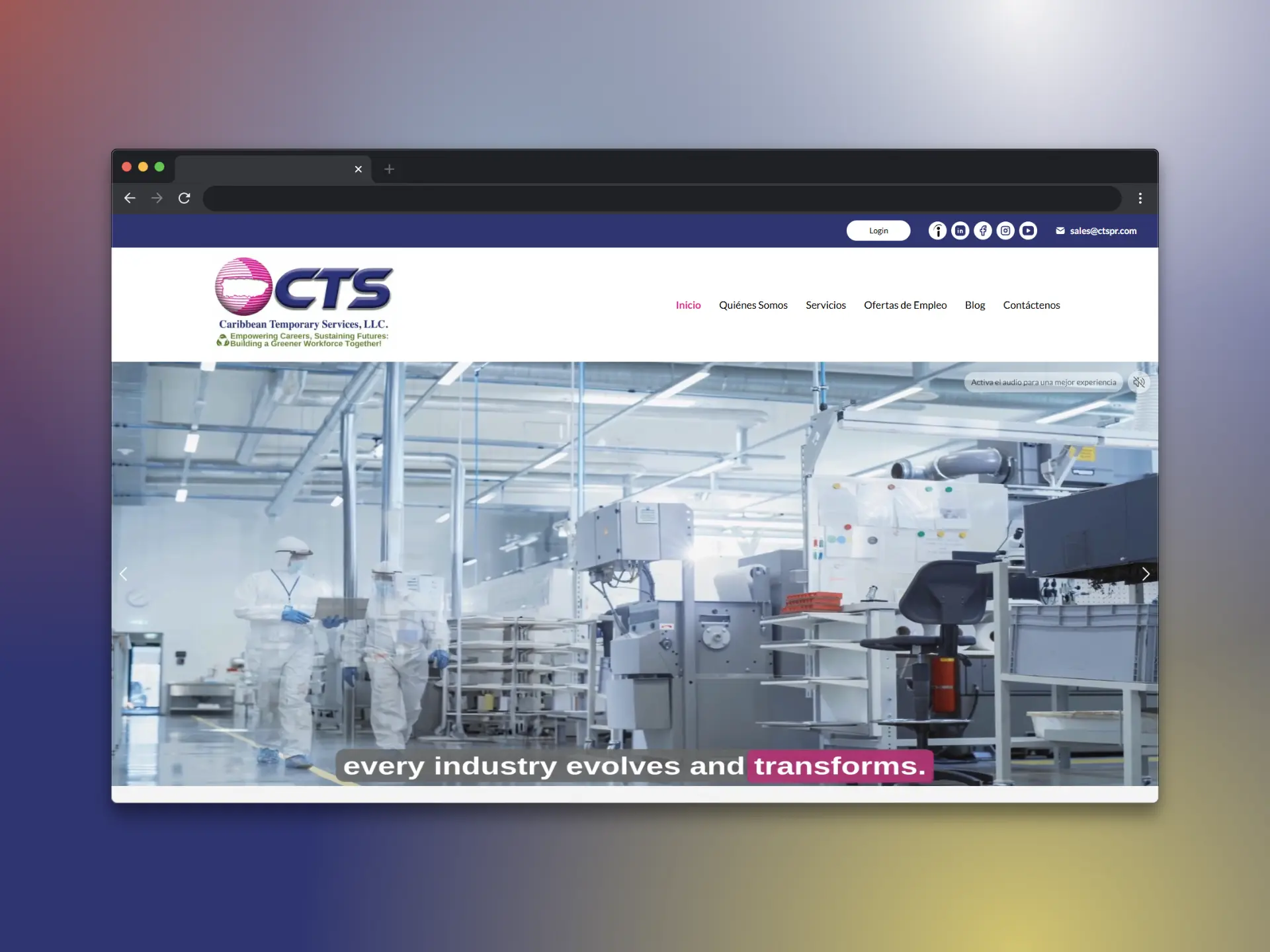 CTS PR - Empowering Careers, Sustaining Futures